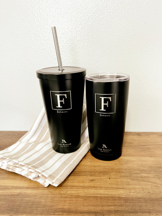 Personalized Tumbler | Stainless Steel | Meadow Lane