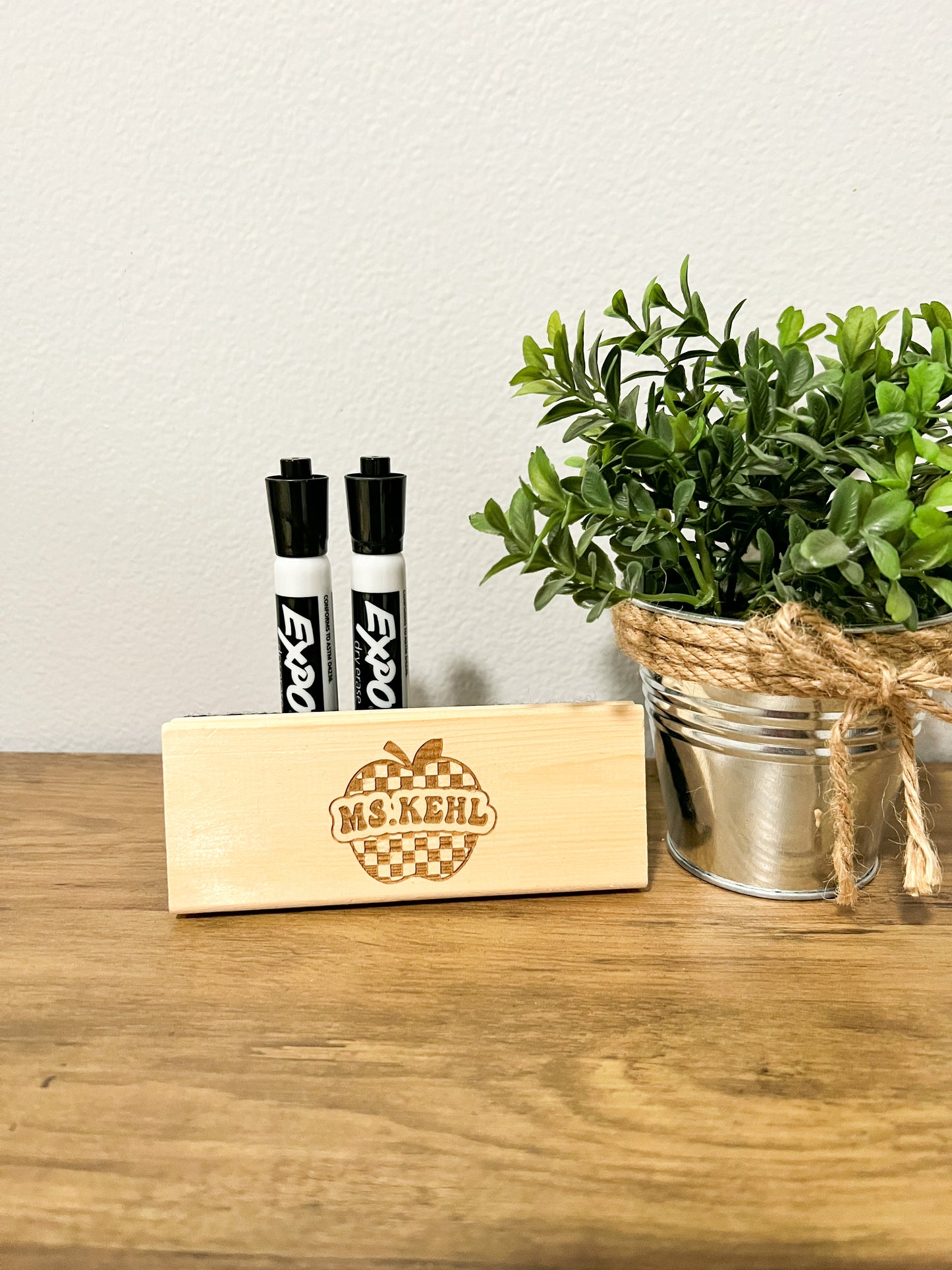 Custom Dry Erase/Chalk Board Eraser and Markers | Teacher Appreciation Gifts