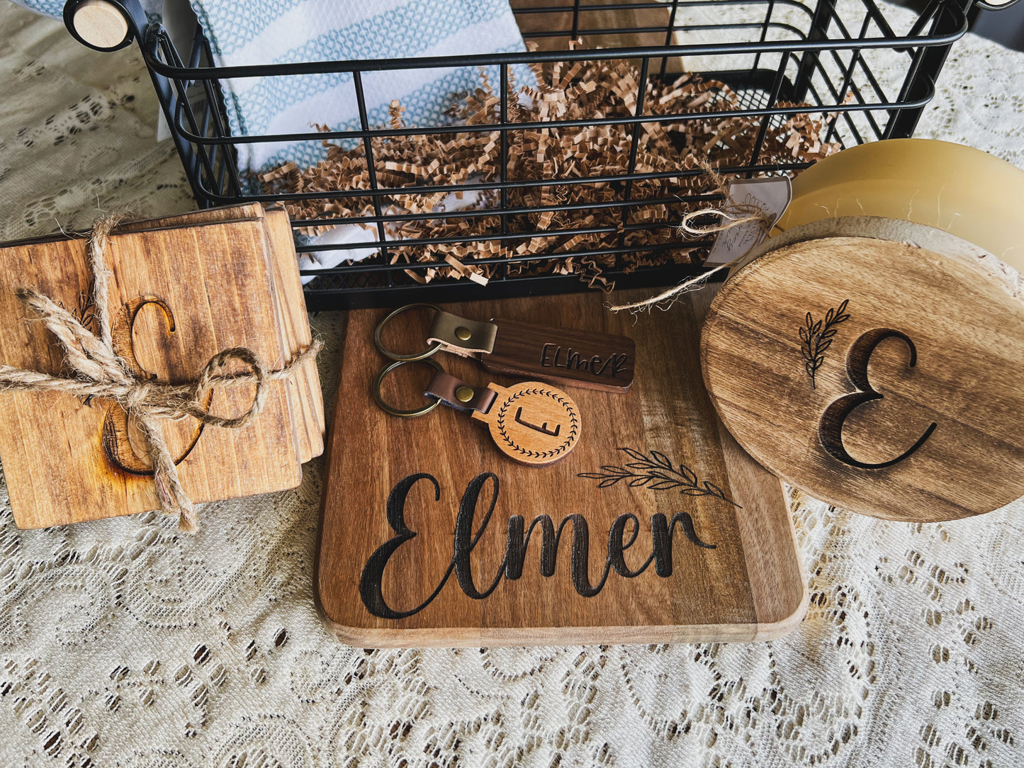 Personalized Gift Basket | Meadow Lane Custom Engraving